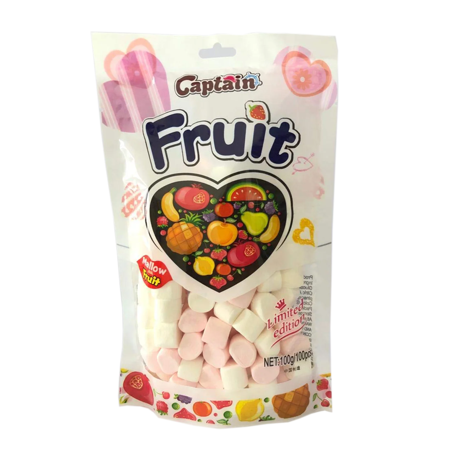 Captain Fruit Marshmallows 200 G