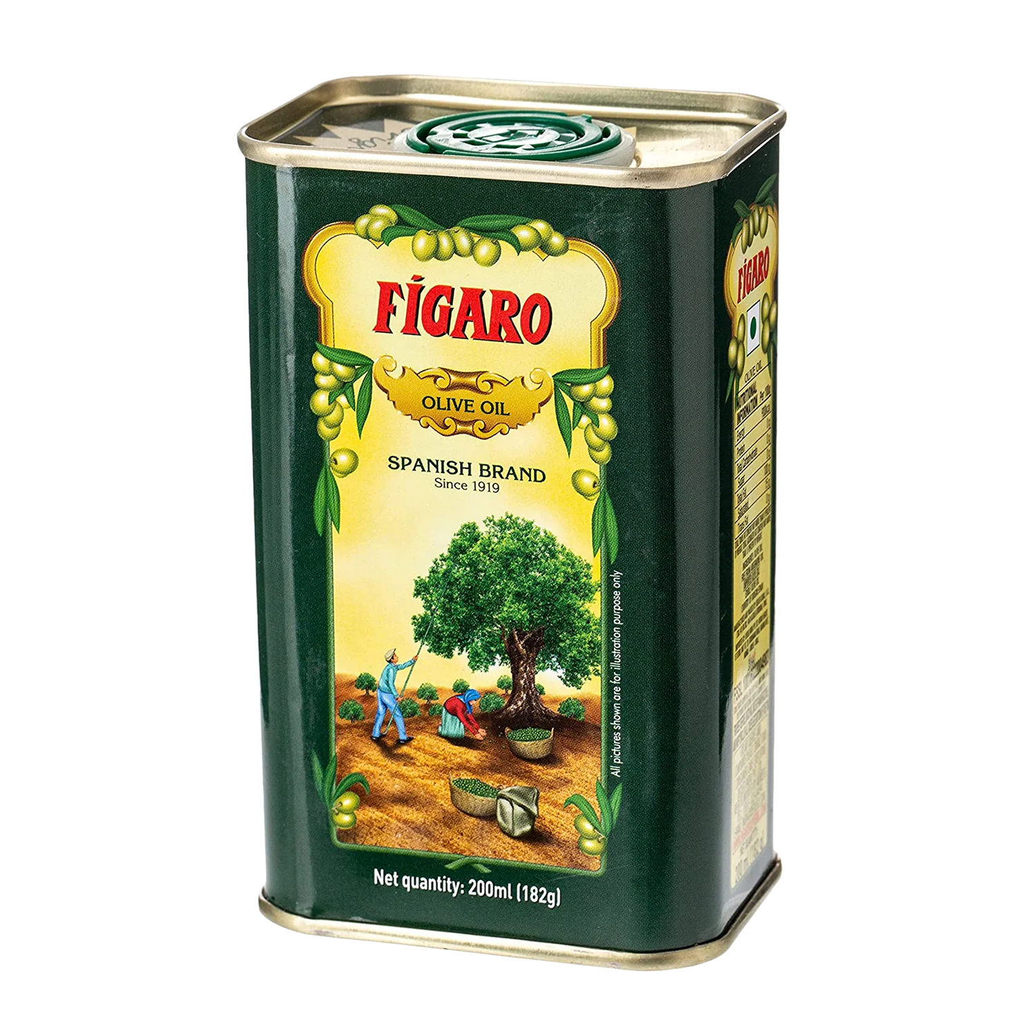 Figaro Olive Oil Tin 200 ML