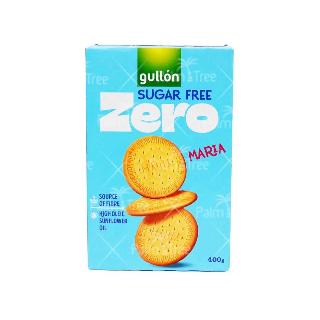 Gullón Sugar Free Zero Maria Biscuits 400G | Classic Healthy Snack