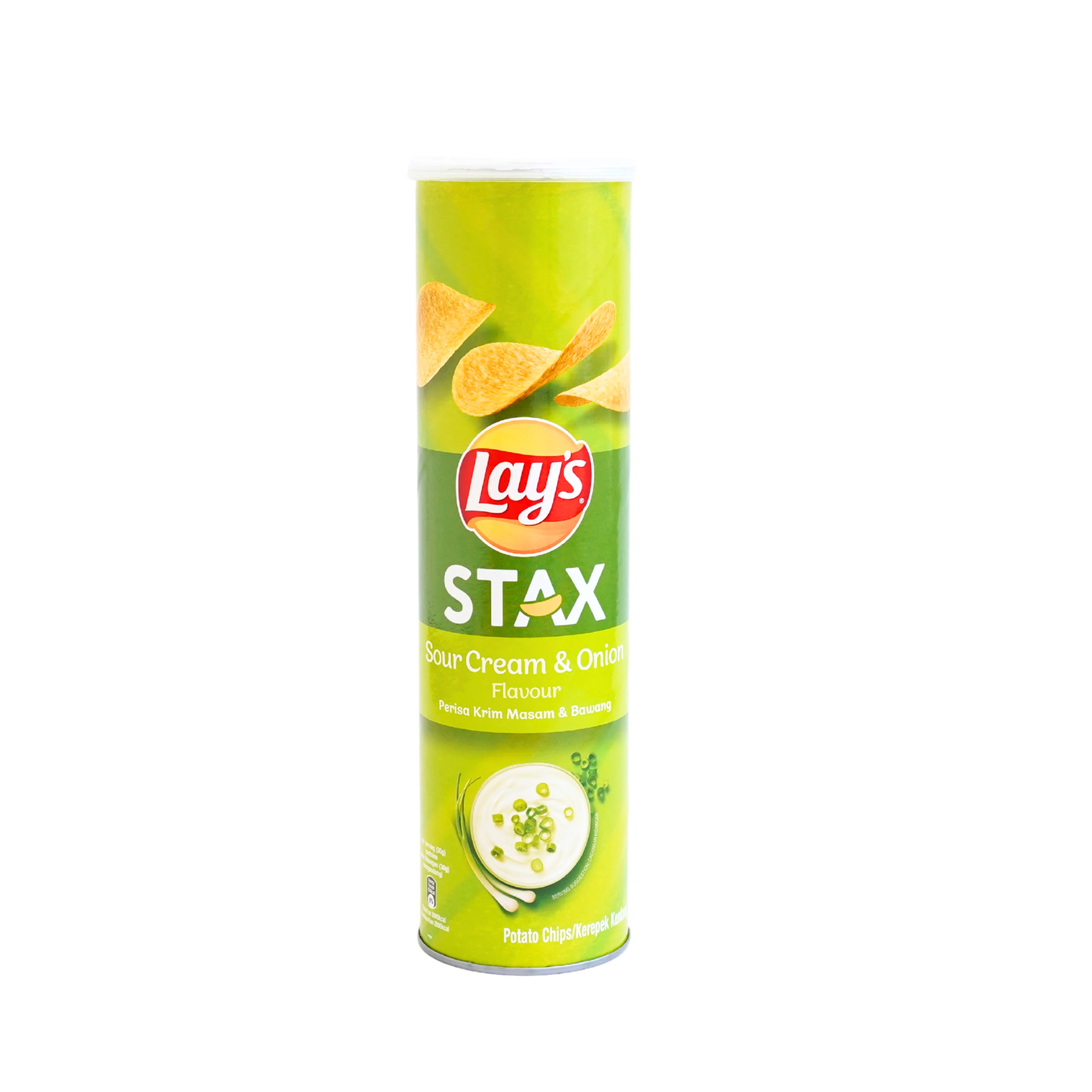 Lay’s Stax Sour Cream & Onion Potato Crisps