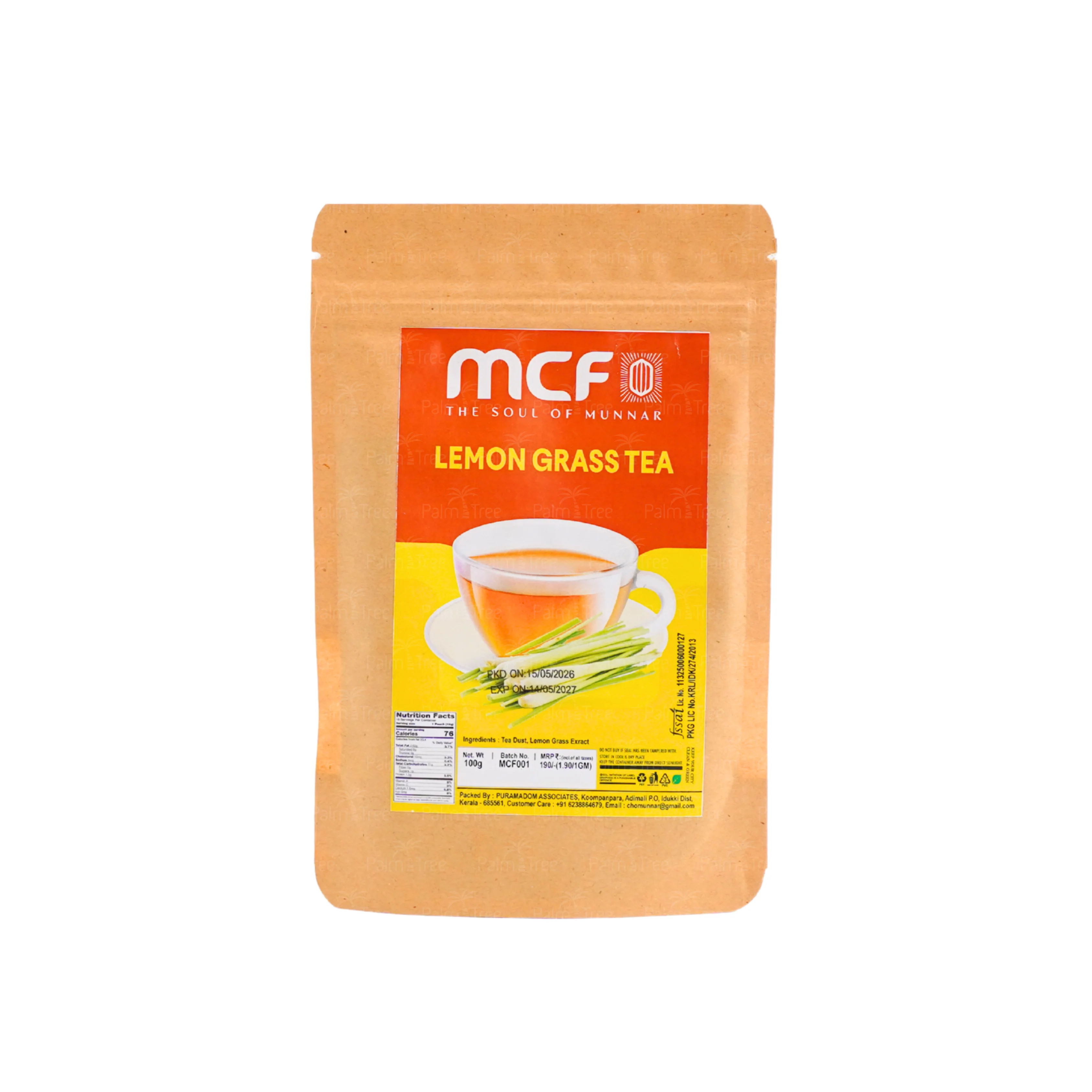 MCF Lemon Grass Tea – 100g