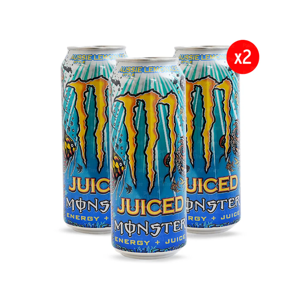 Monster Juiced Aussie Lemonade - 500ml - Image 2