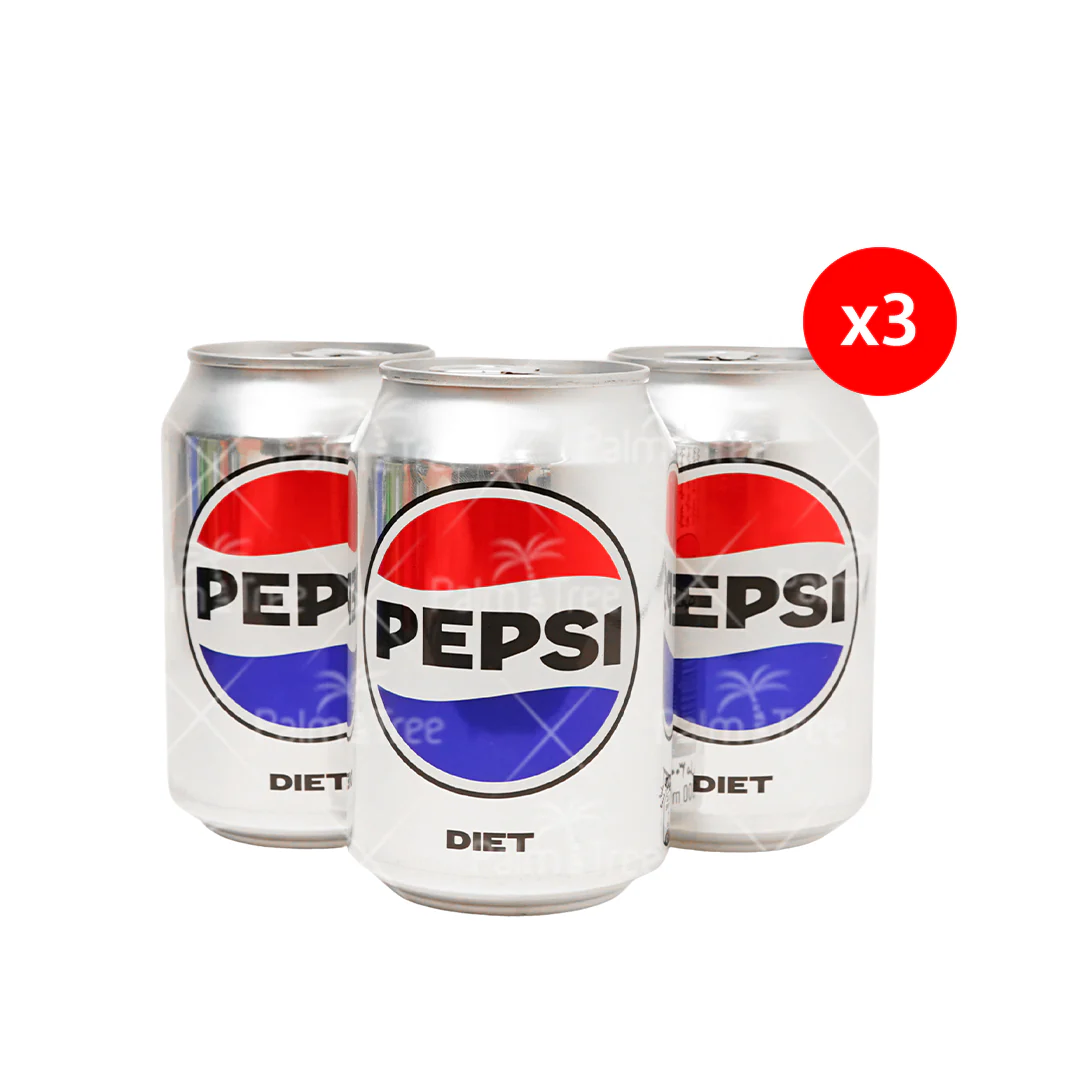 Pepsi Diet 300ml Imported – Zero Calorie Refreshing Cola - Image 3
