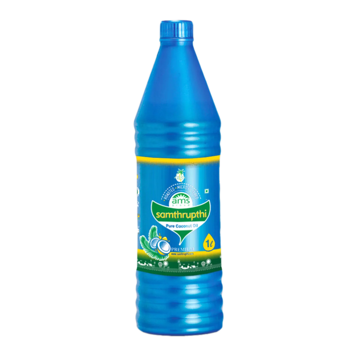 Samthrupthi Pure Coconut Oil Blue 1000 ML