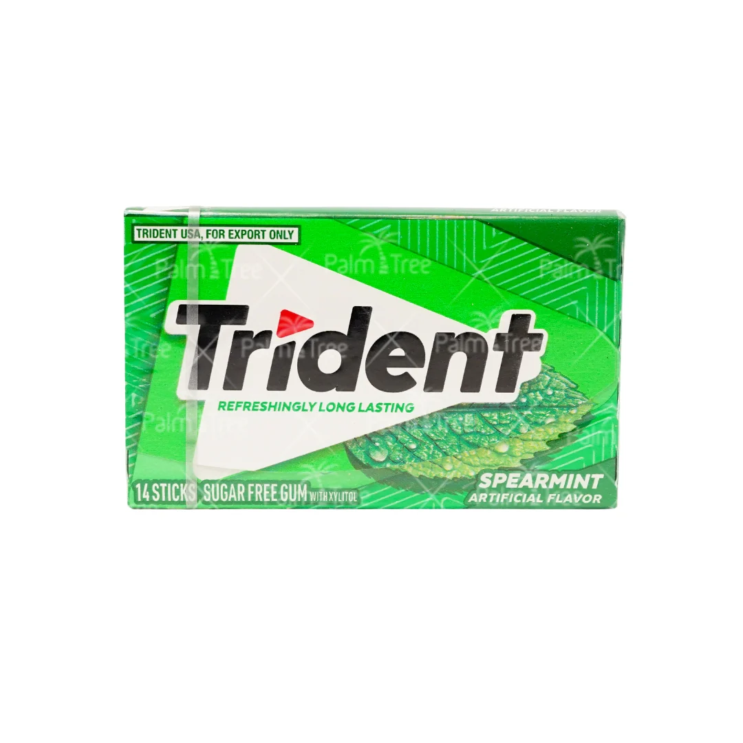 Trident Spearmint Sugar Free Gum