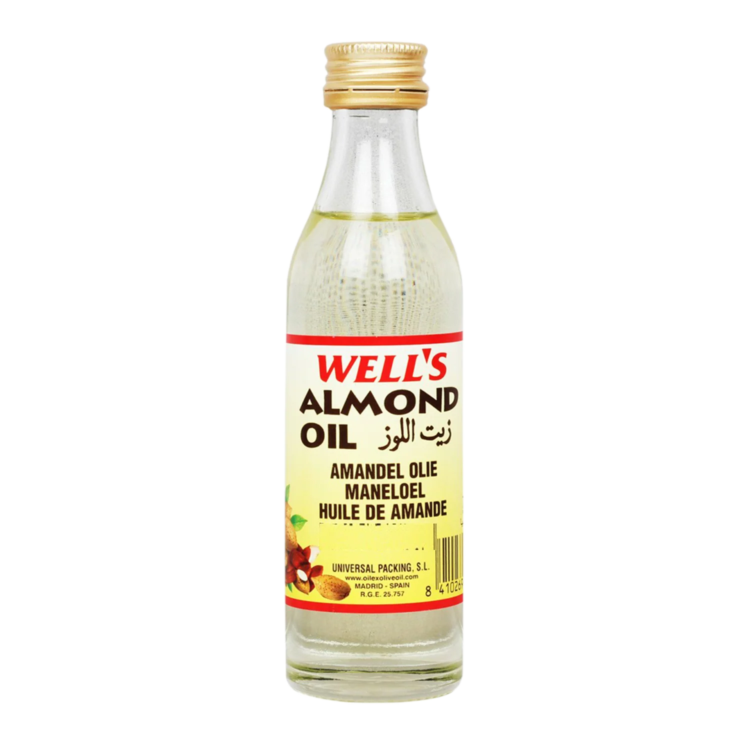 Well’s Almond Oil 70 ML